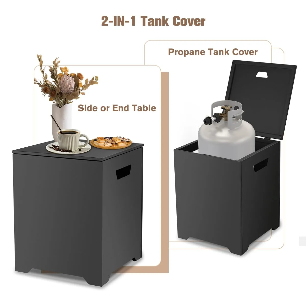 20 LB Propane Tank Cover Table