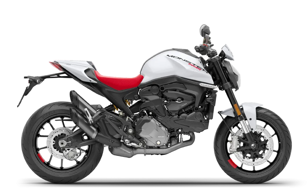 2024 Ducati Monster Plus Iceberg White