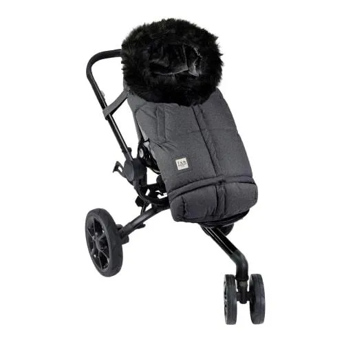 7 A.M. Bag-blanket for Strollers Evolution - Dark Grey/Tundra Black