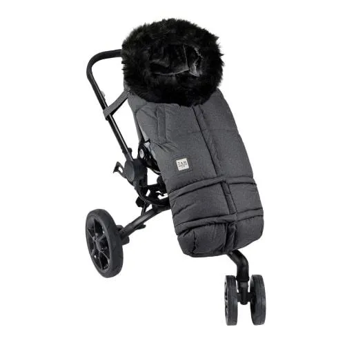 7 A.M. Bag-blanket for Strollers Evolution - Dark Grey/Tundra Black