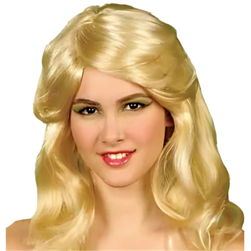 70's Ladies Blonde Wig