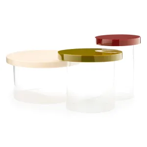 Acrylic Dot Side Table