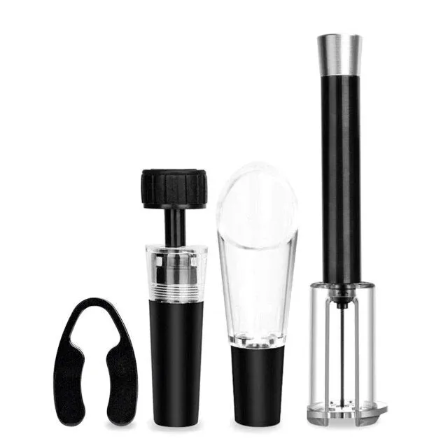 Air Pressure Wine Opener Set