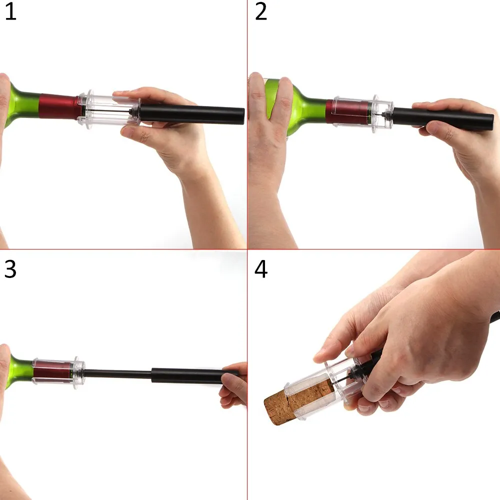 Air Pressure Wine Opener Set