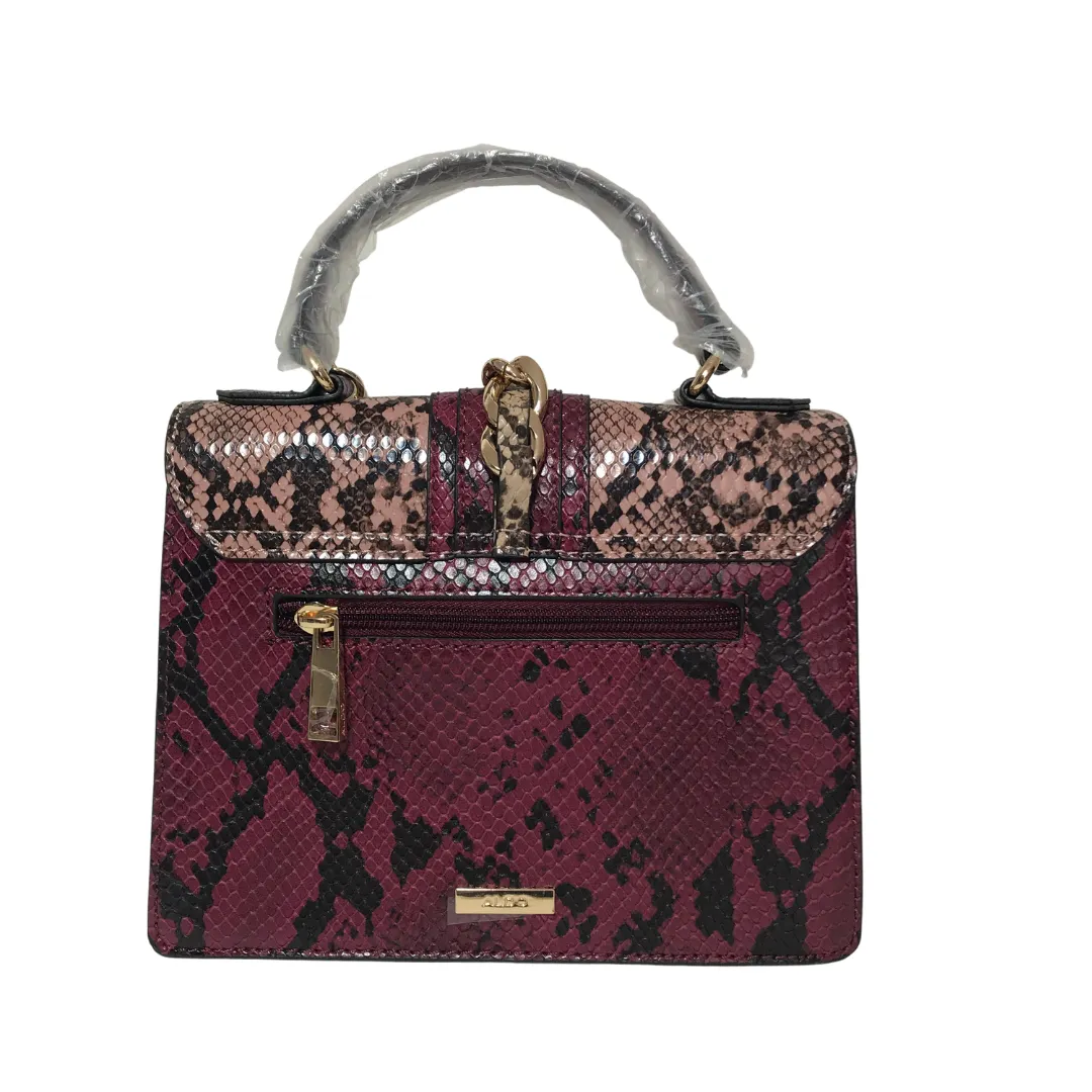 ALDO 'Martis' Maroon Top Handle Satchel | Brand New |