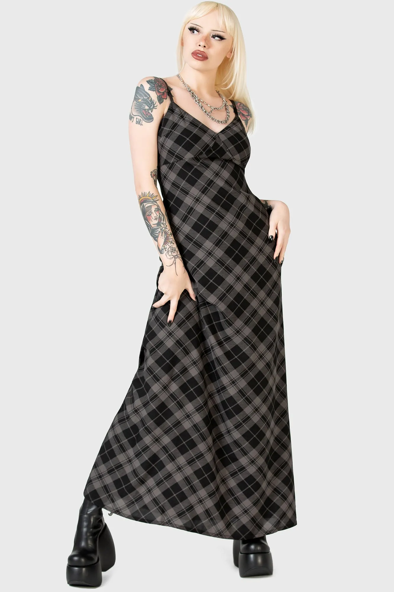 Alwina Maxi Slip Dress