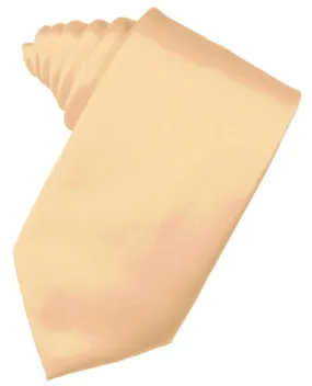 Apricot "Premier" Satin Formal Neck Tie