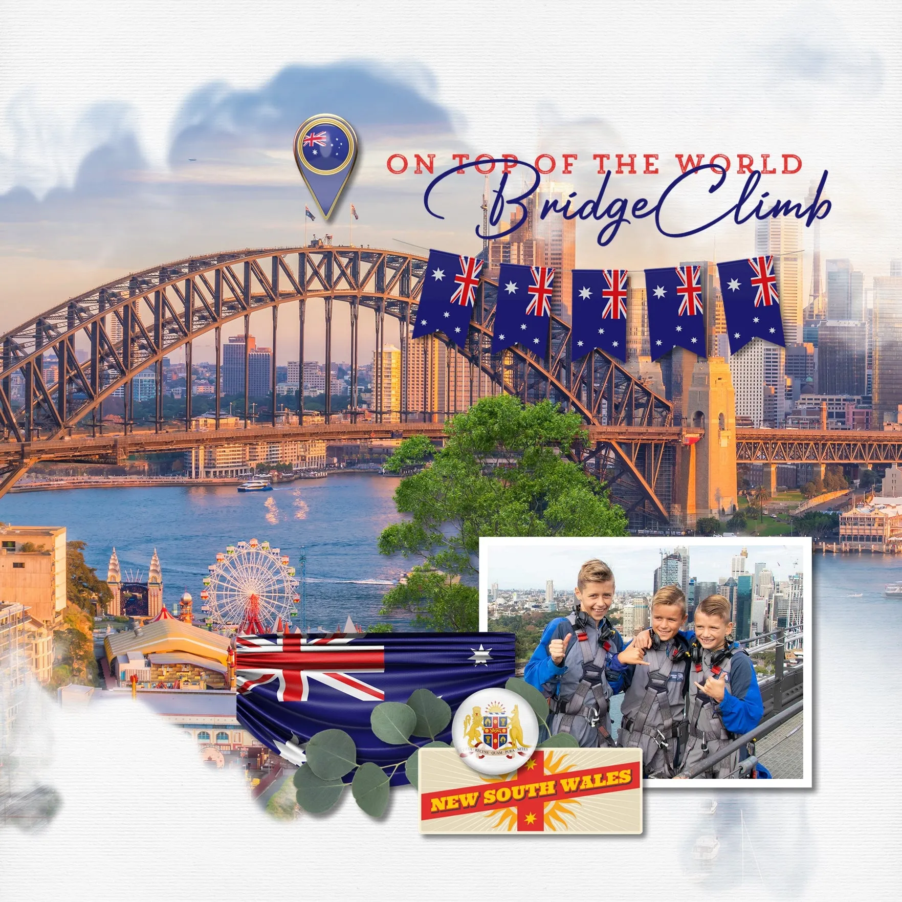 Australia Digital Scrapbook Bundle