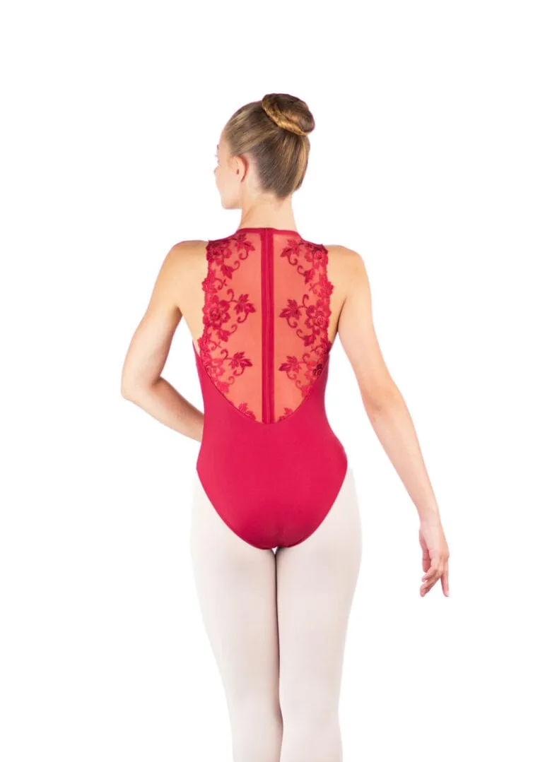 Ballet Rosa 1109 Esther Adult Pinch Front Zip Back Leotard