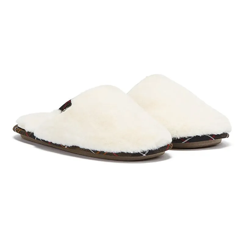 Barbour Women's Agatha Slippers in Cream