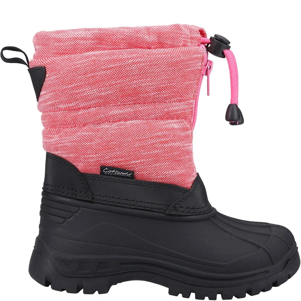 Bathford Snow Boots Berry