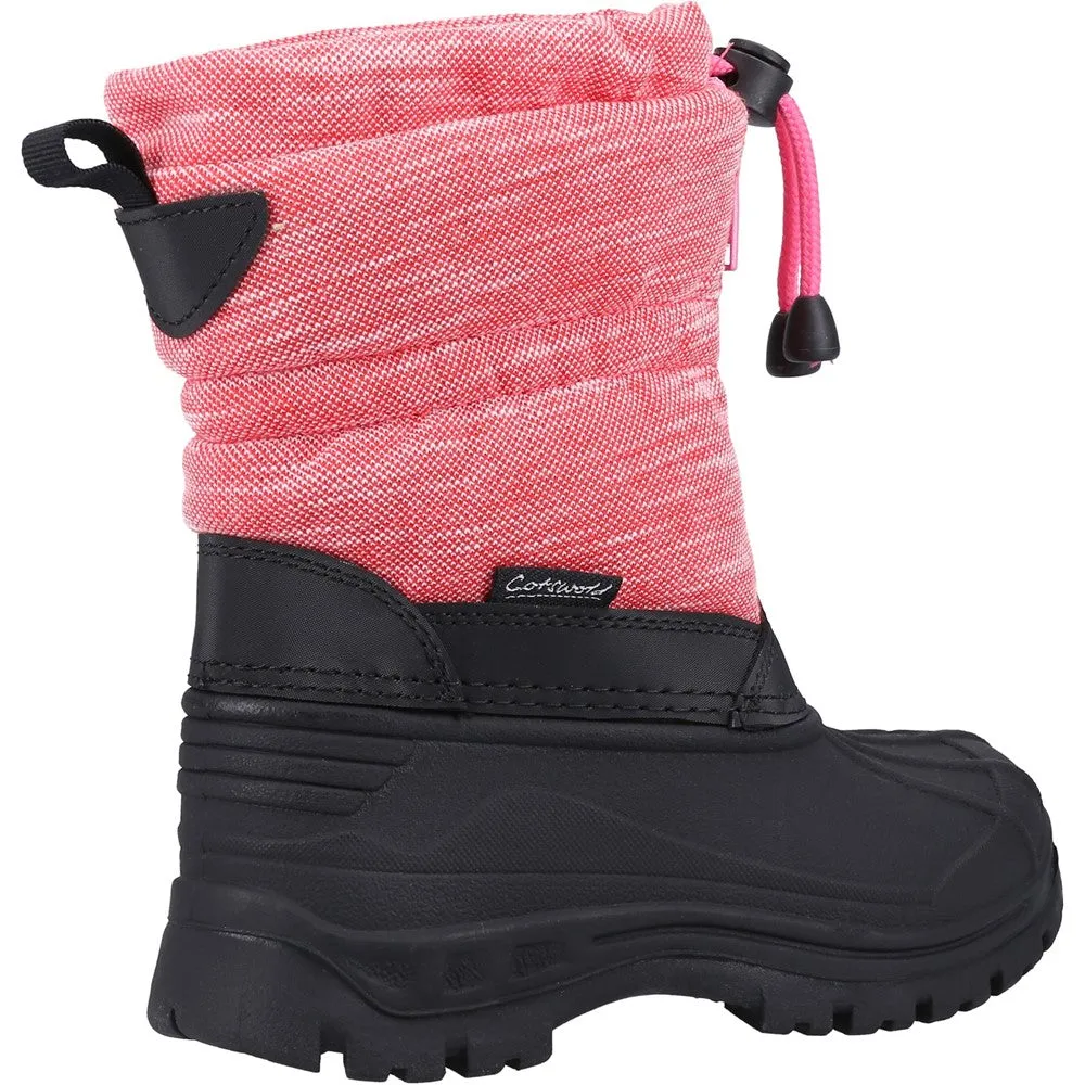 Bathford Snow Boots Berry