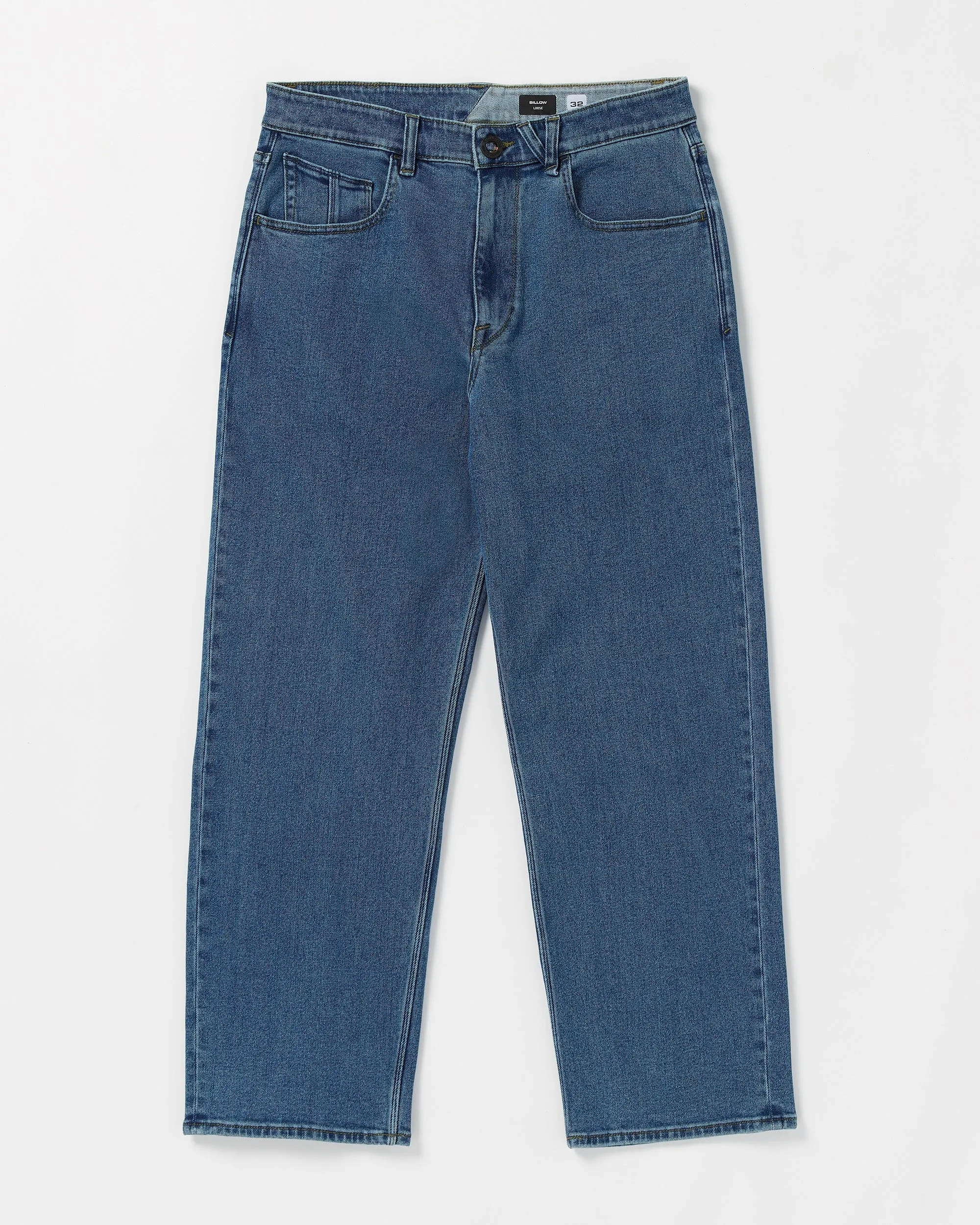 Billow Loose Fit Jeans - Washed Blue