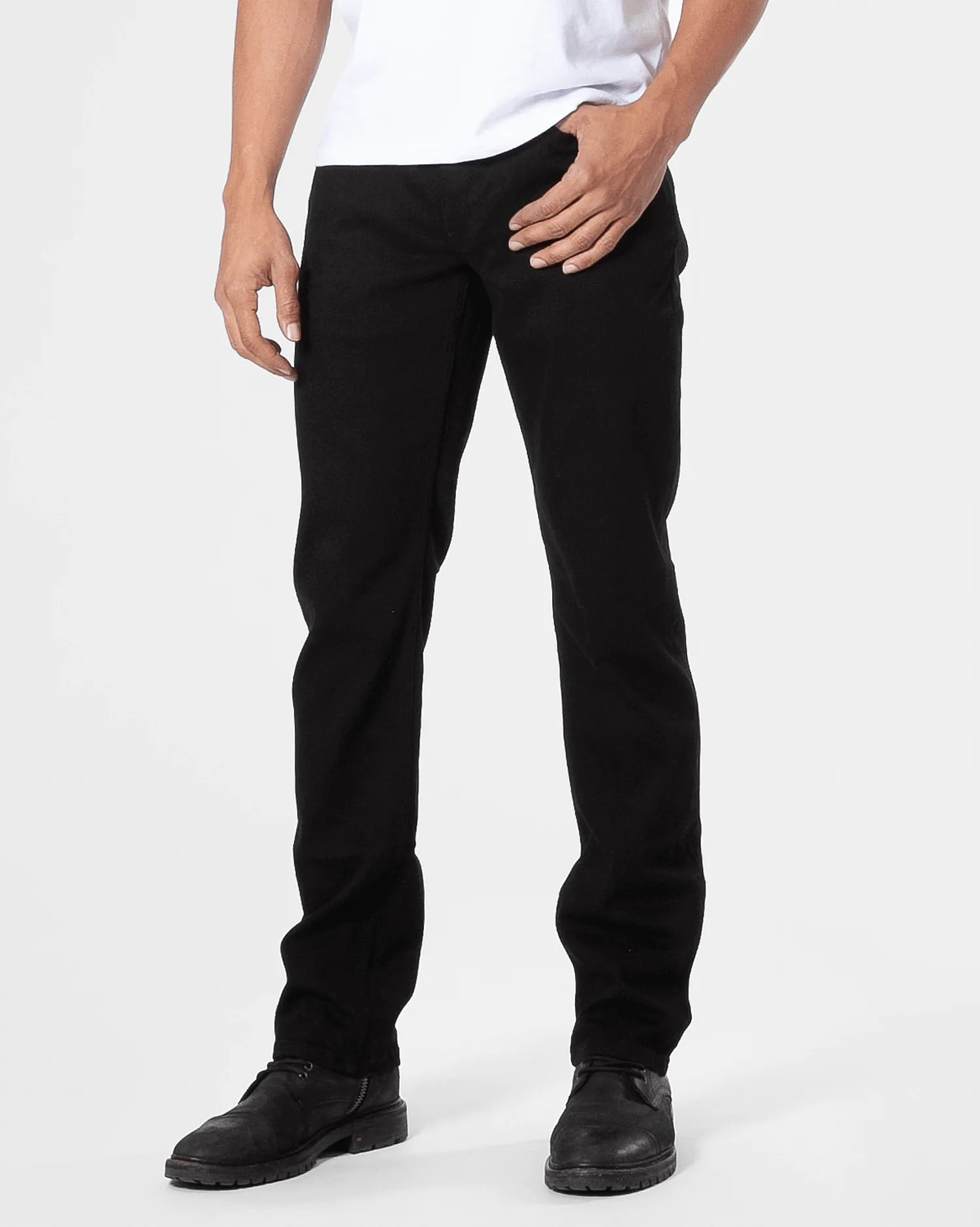 Black & Medium Gray Straight Comfort Jeans 2-Pack