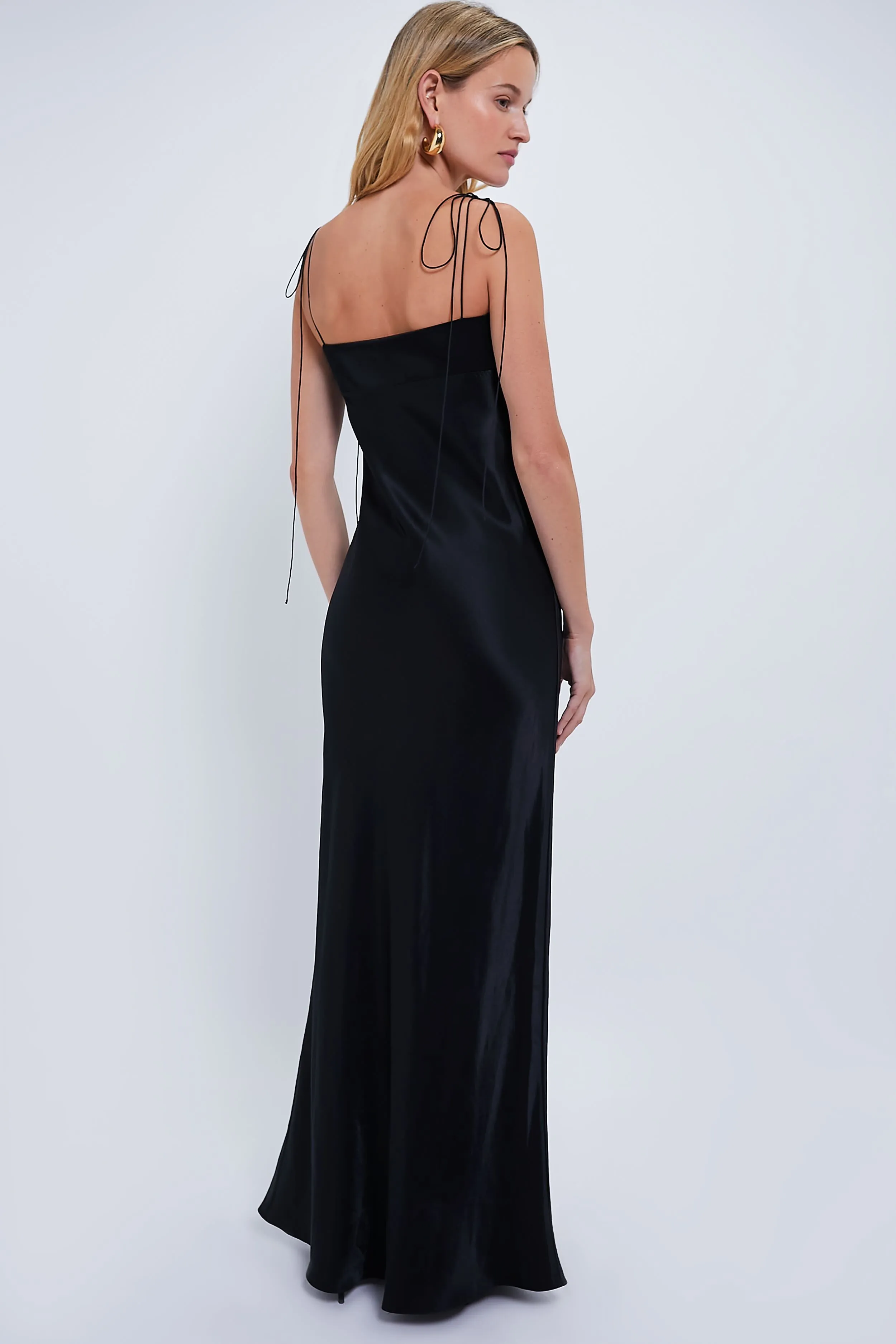 Black Tulip Maxi Dress