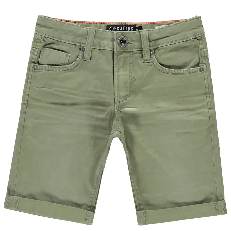 Boy's Cotton Lucky Shorts - Army