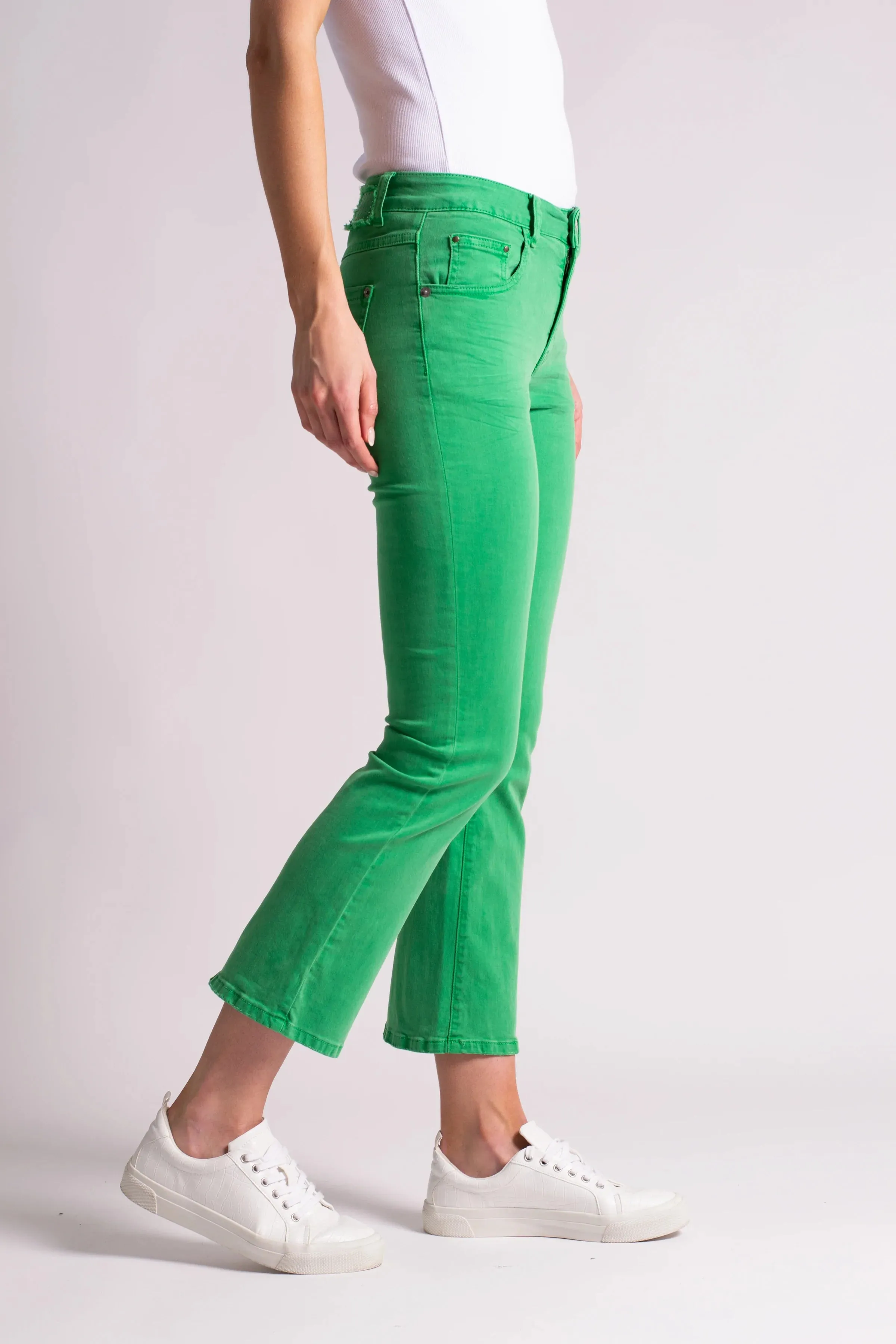 Camila Jeans in Green