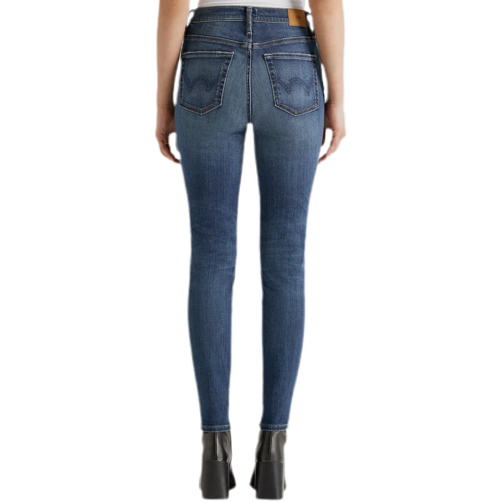 Candice High Rise Skinny - Deja Blue.