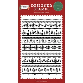 Carta Bella Stamps Christmas Sweater, Christmas Flora*