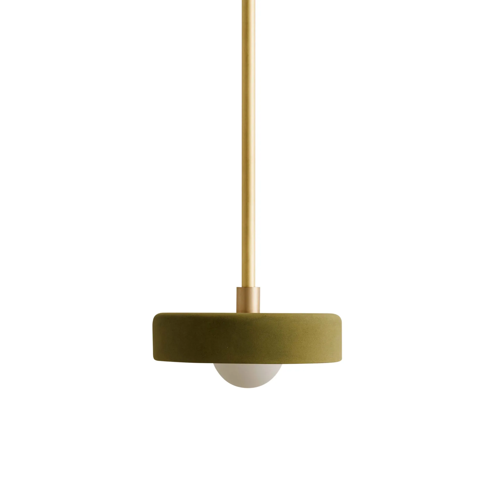 Ceramic Disc Pendant: Outdoor