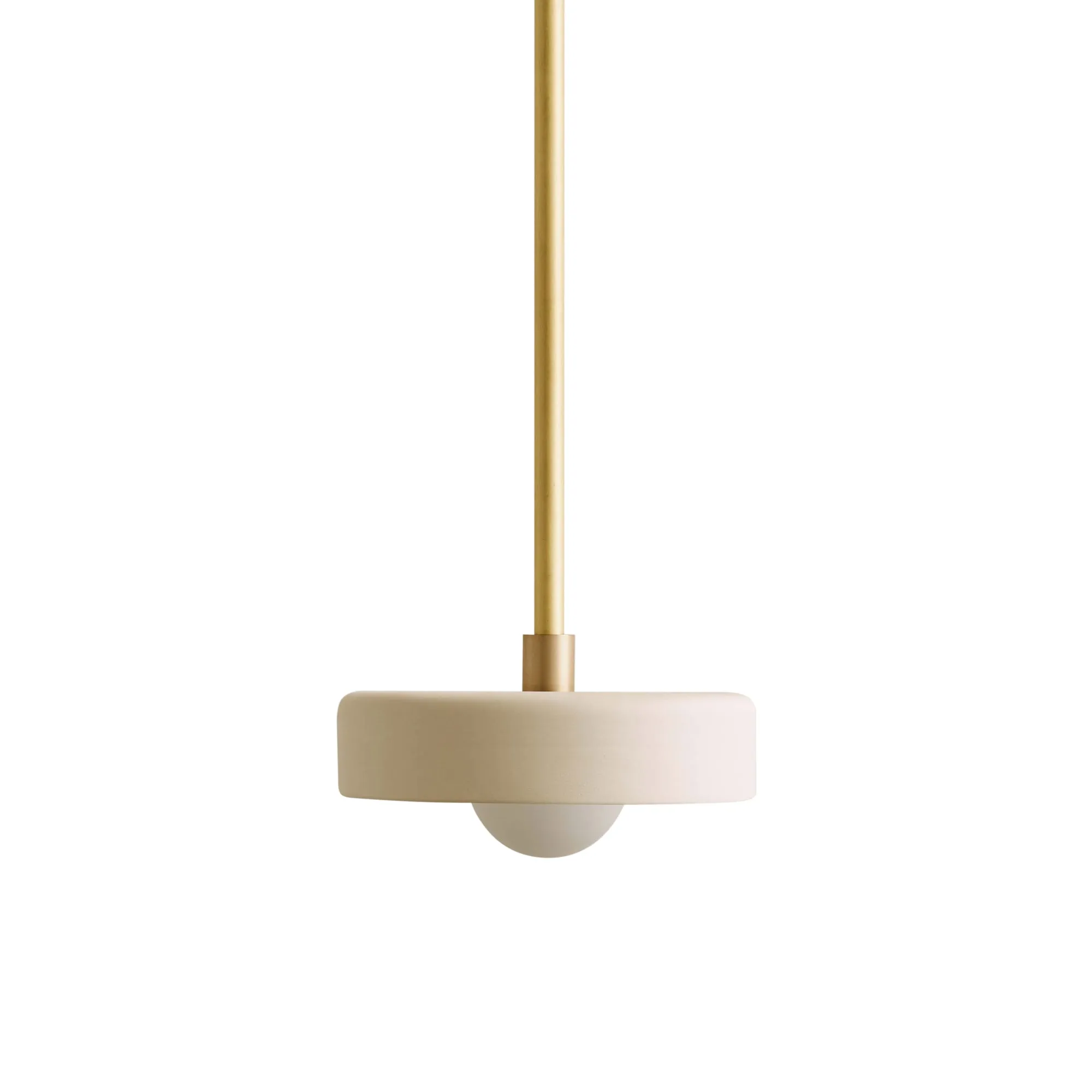 Ceramic Disc Pendant: Outdoor