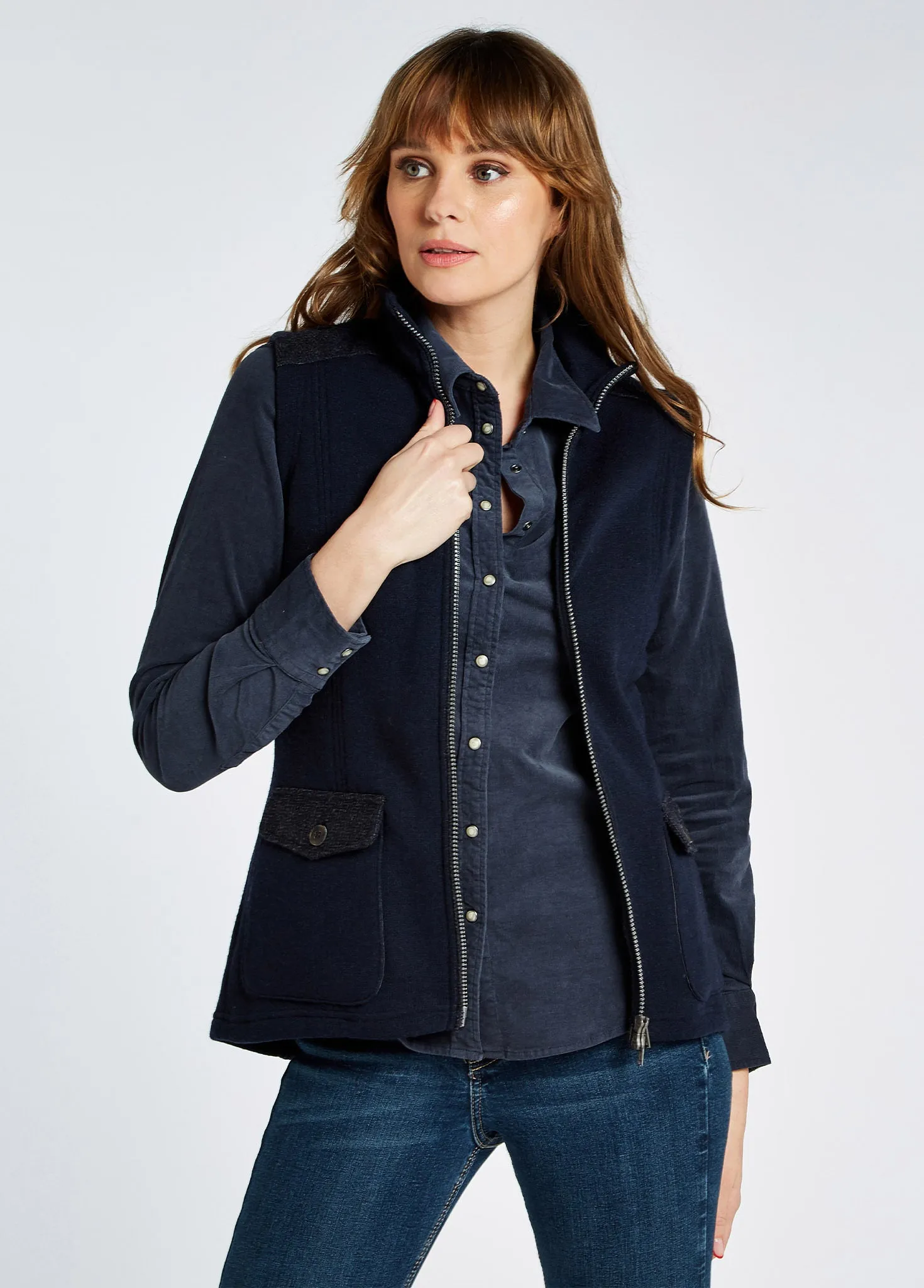 Cherrywood Gilet - Navy