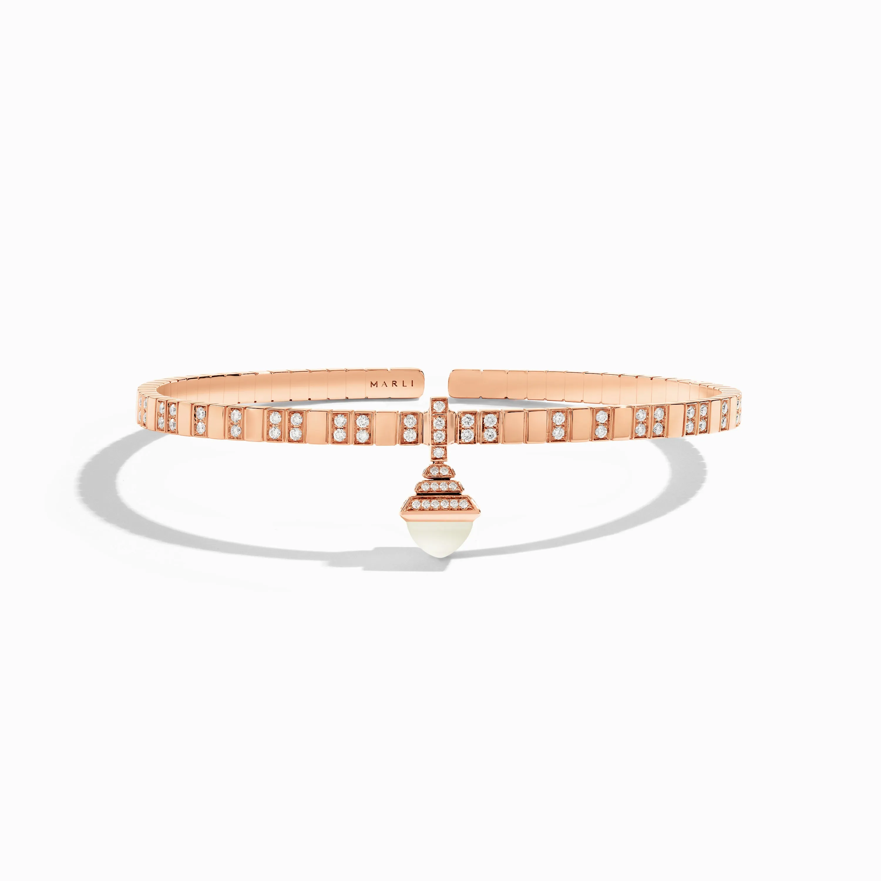 Cleo Charm Diamond Bracelet