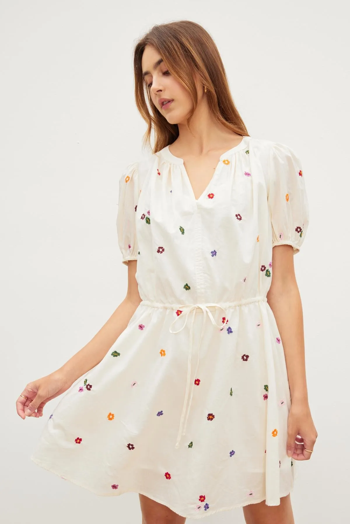 CLEO EMBROIDERED BOHO DRESS