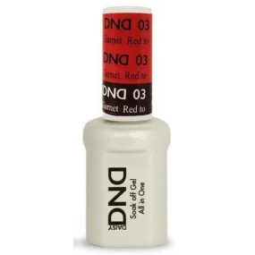 DND - Mood Change Gel - Red to Garnet 0.5 oz - #D03