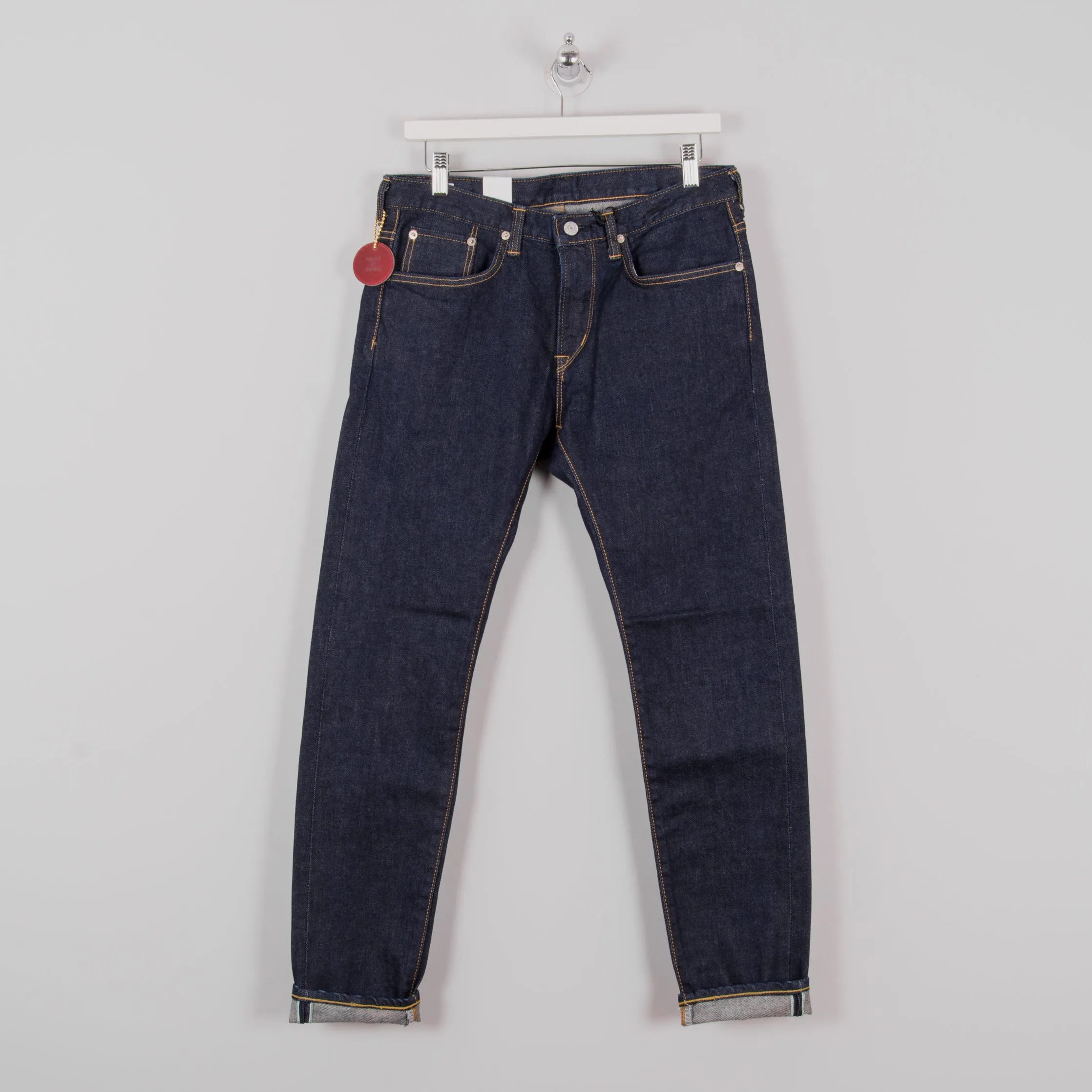 Edwin Slim Tapered Jeans - Kaihara Blue Rinsed Selvage Stretch