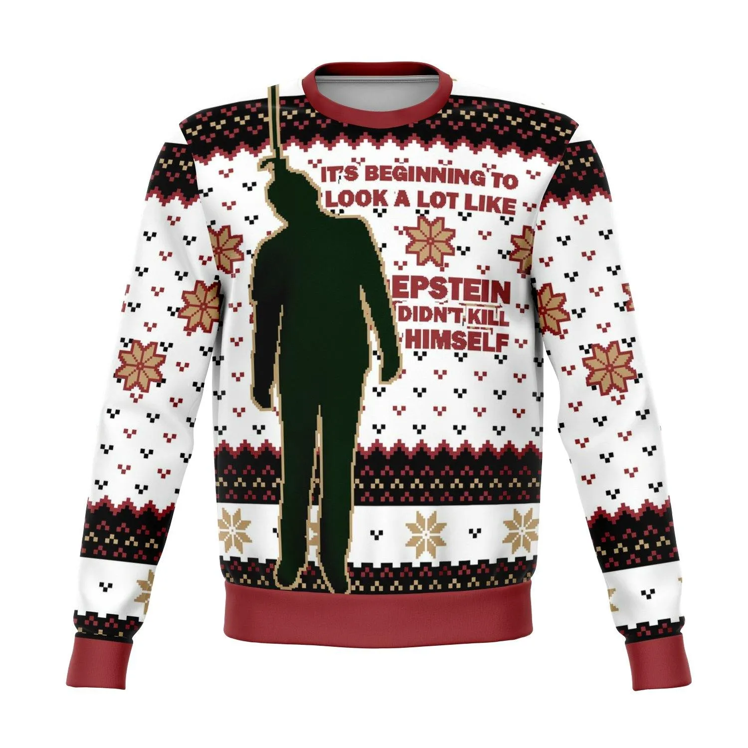 Epstein Didn't Ugly Christmas Sweater