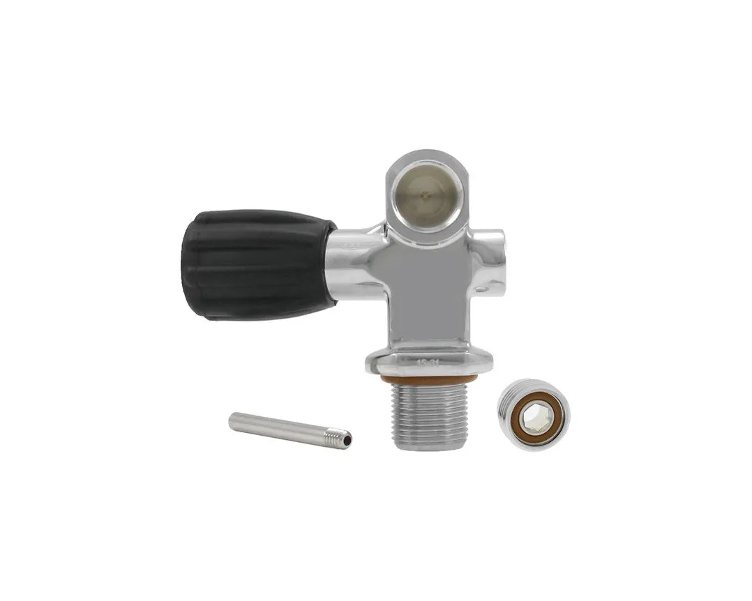 Faber 15L Steel Tank DIN / Yoke Valve