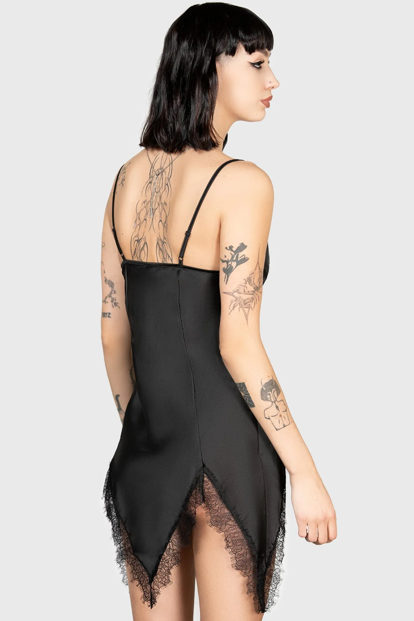 Fatal Farewell Slip Dress [B] - Resurrect