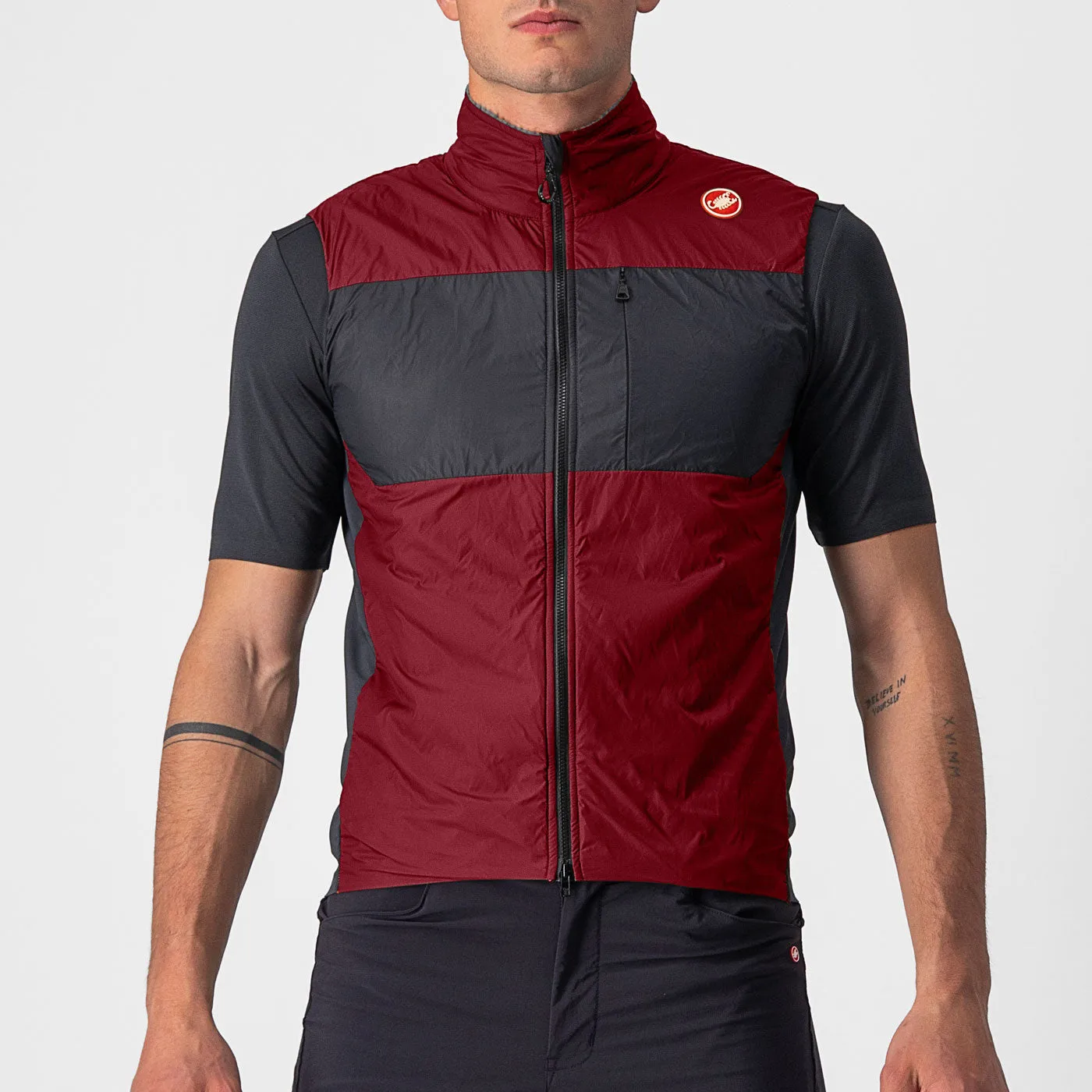 Gilet Castelli Unlimited Puffy - Bordeaux