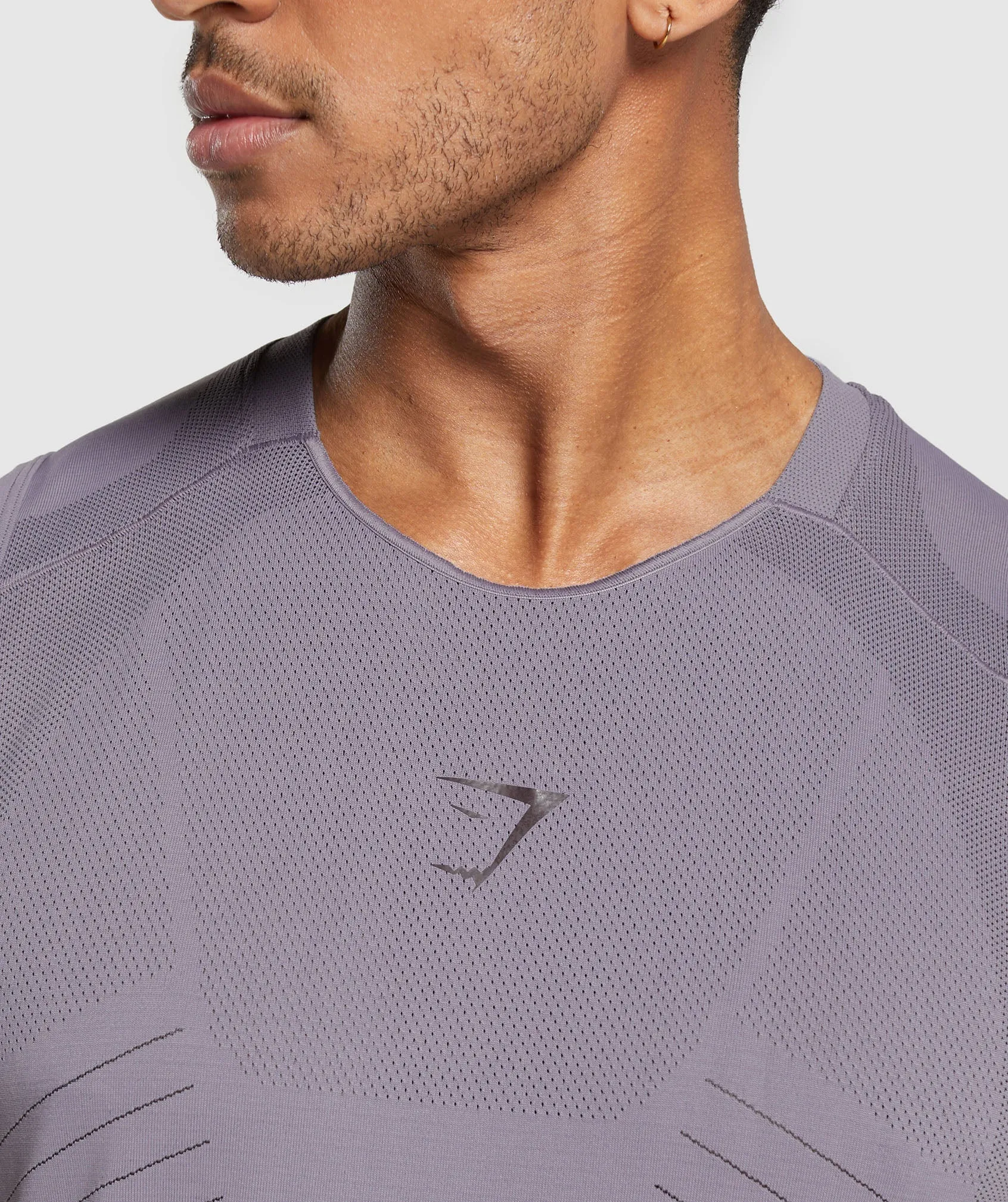 Gymshark Apex Seamless Tank - Fog Purple/Greyed Purple