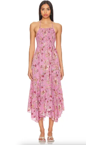 Heat Wave Printed Maxi Dress - Pink Combo