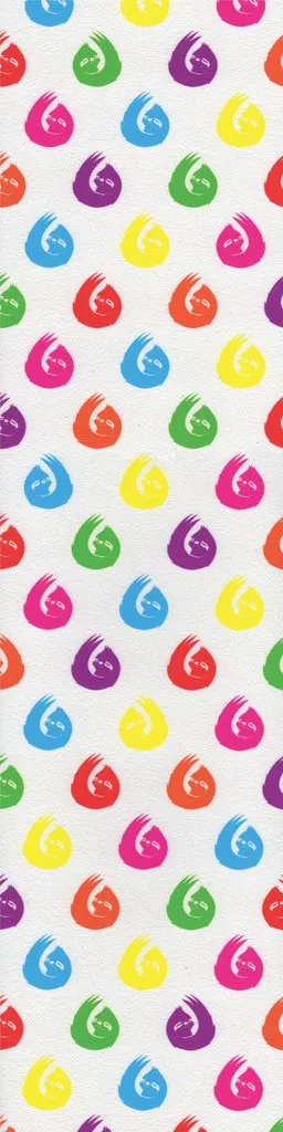 Hella Grip Sloth Dot - Rainbow/White