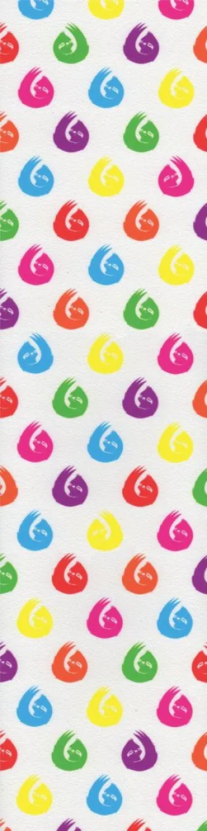 Hella Grip Sloth Dot - Rainbow/White