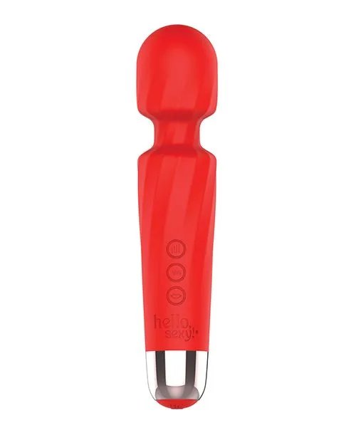 Hello Sexy! Hello, Halo! 8 Speed Waterproof Compact Wand Massager