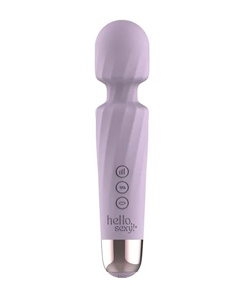 Hello Sexy! Hello, Halo! 8 Speed Waterproof Compact Wand Massager