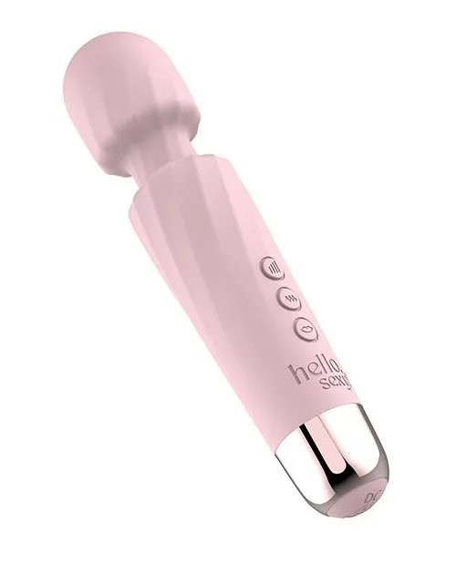 Hello Sexy! Hello, Halo! 8 Speed Waterproof Compact Wand Massager