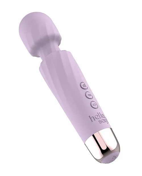 Hello Sexy! Hello, Halo! 8 Speed Waterproof Compact Wand Massager