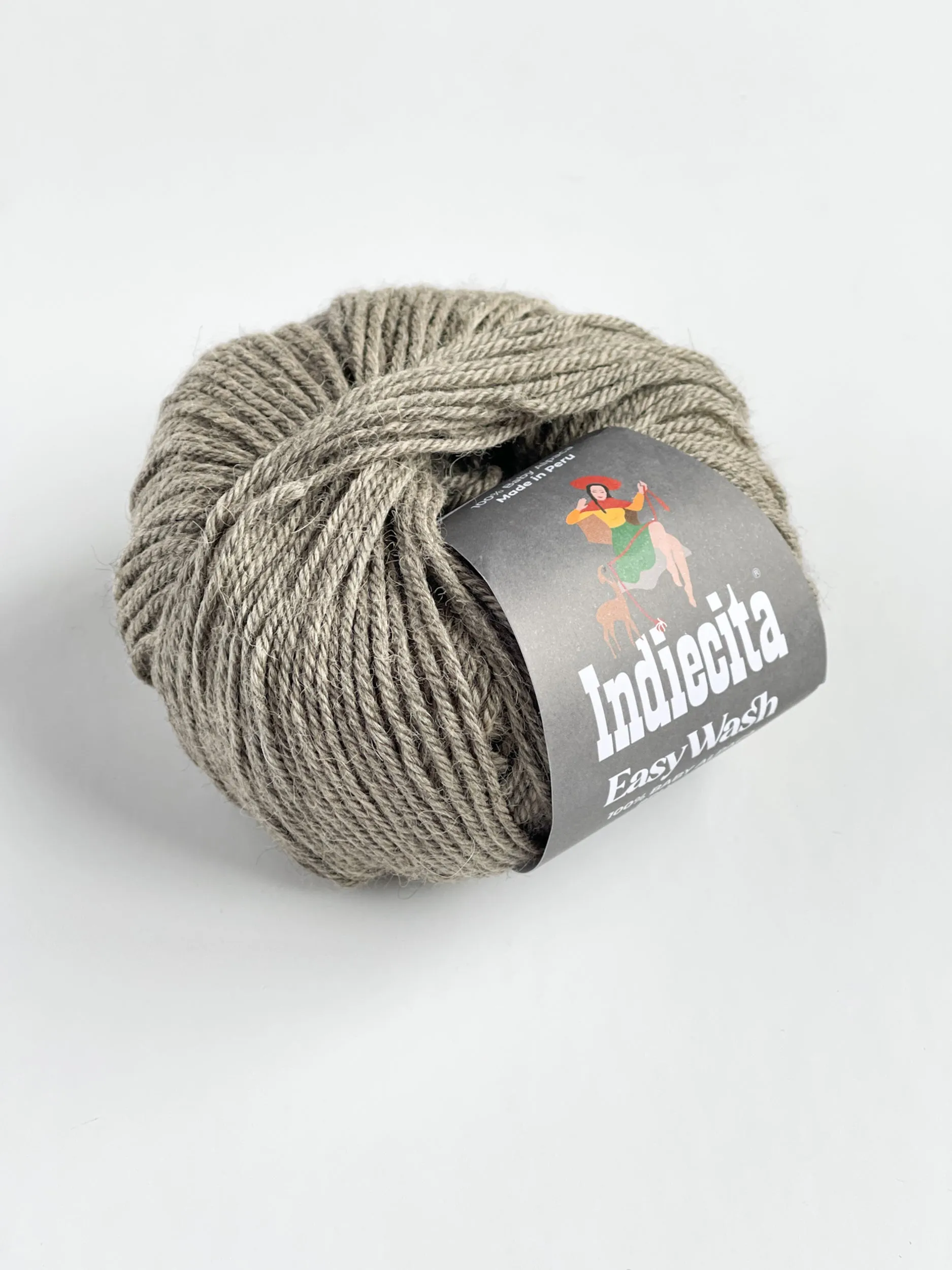 Indiecita EasyWash DK Kids Cable Sweater Knit Kit