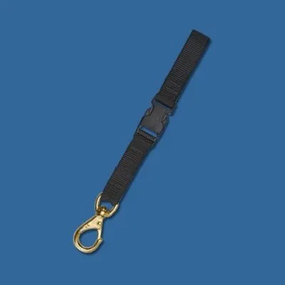 Innovative Web Loop Clip - 2 Brass Swivel Snap