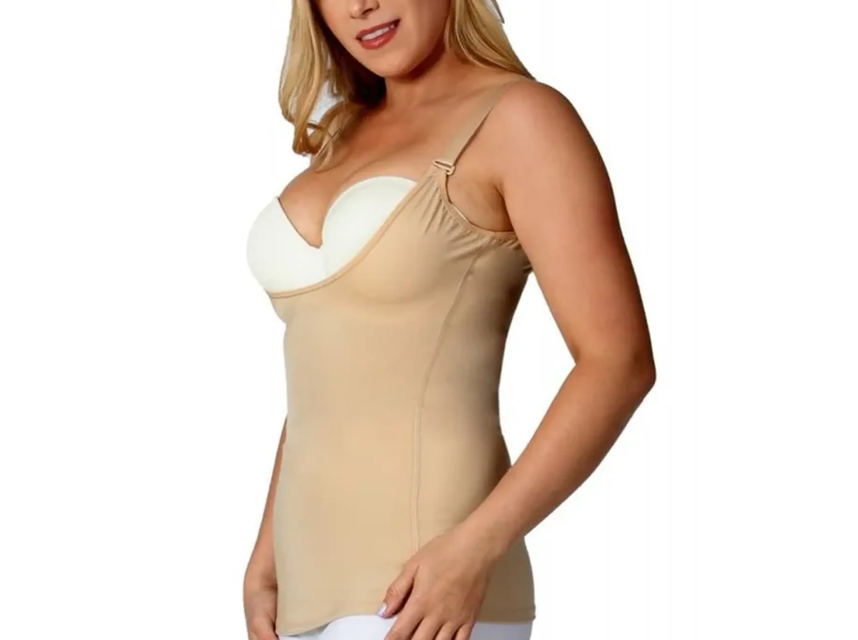 InstantFigure Underbust Tank Top W/Bra Straps