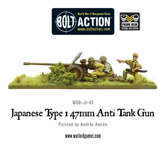 Japanese Type 1 47mm Anti Tank Gun