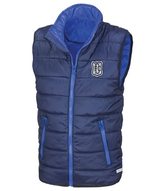 Jnr DFC Padded Gilet Navy