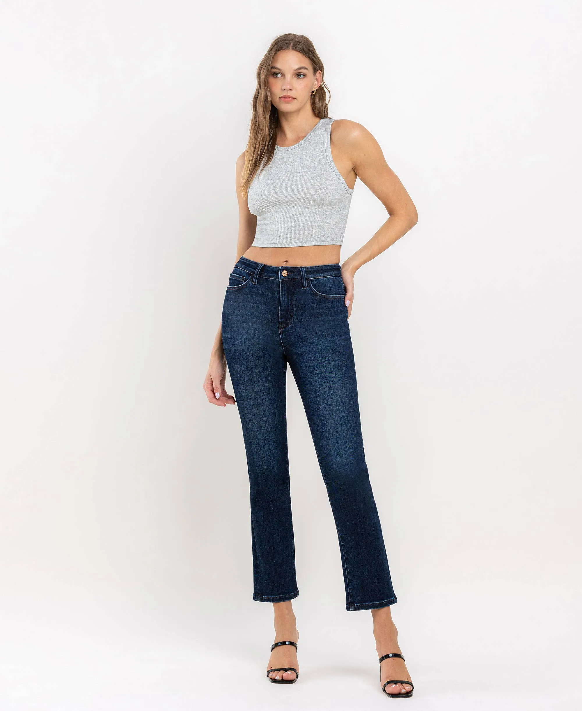 Jubilant Straight Ankle Jeans