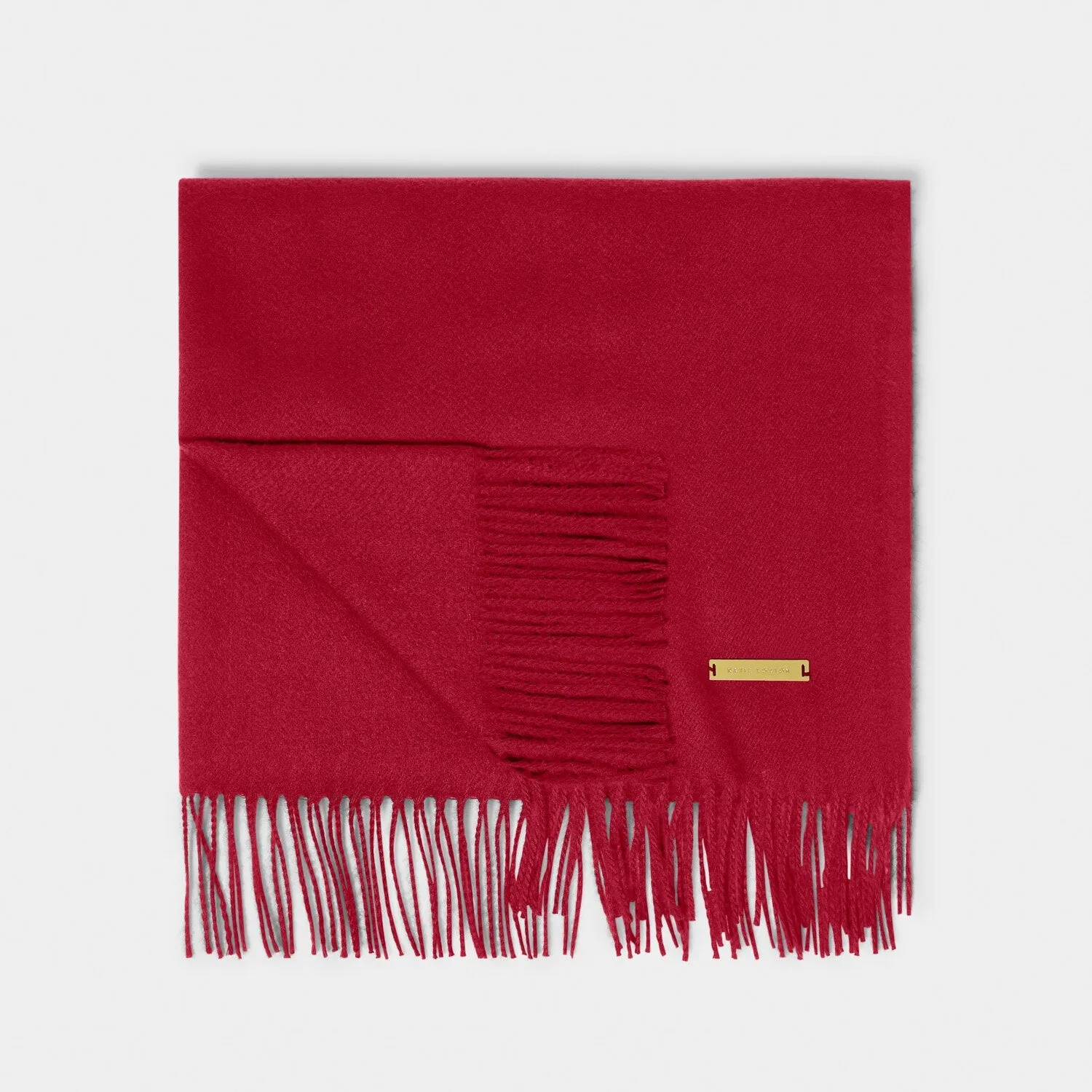 Katie Loxton Garnet Red Blanket Scarf KLS611