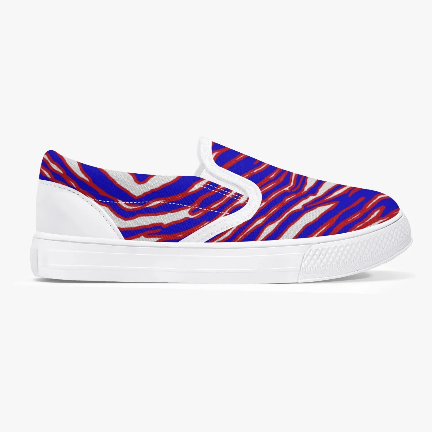 Kids Buffalo Zuba Slip on canvas sneakers